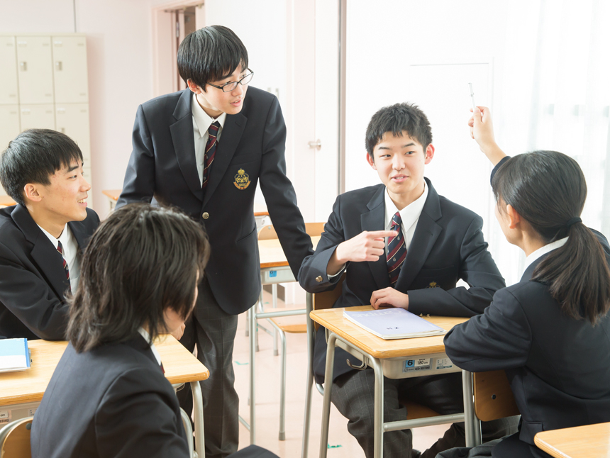 アットホームな校風